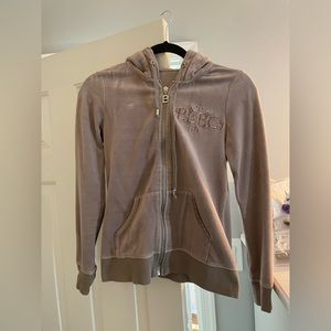 BCBG Velour Sweatshirt